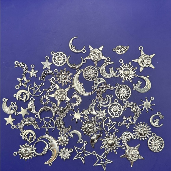 Silver Celestial Charms Set - Picture 2 of 6